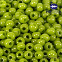 Rokajl Preciosa 11/0 zelená olivová 10 g (11011)